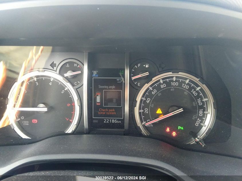 2021 Toyota 4Runner Trail/Sr5/Sr5 Premium/Lim VIN: JTEKU5JR2M5944300 Lot: 30039522