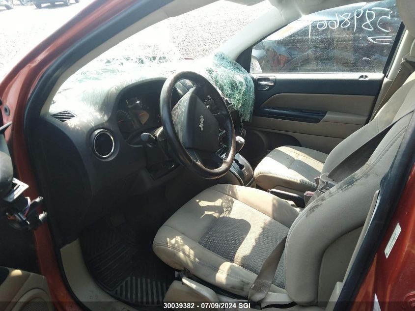 2010 Jeep Compass Sport VIN: 1J4NF4FB0AD599202 Lot: 30039382