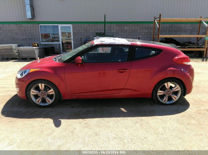 2012 Hyundai Veloster VIN: KMHTC6AD2CU038119 Lot: 30039535