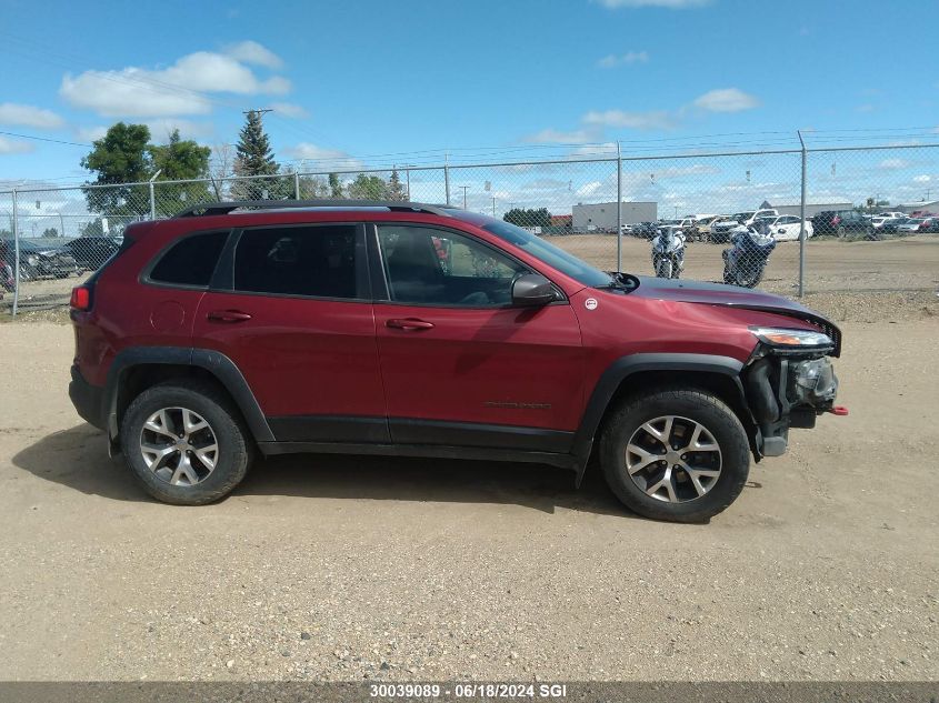 2017 Jeep Cherokee Trailhawk VIN: 1C4PJMBS2HW525703 Lot: 30039089