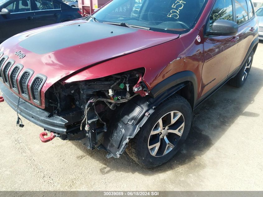 2017 Jeep Cherokee Trailhawk VIN: 1C4PJMBS2HW525703 Lot: 30039089