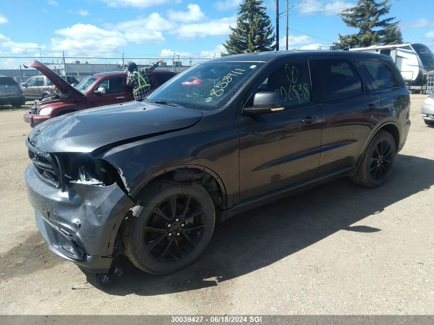 2017 Dodge Durango R/T VIN: 1C4SDJCT7HC858911 Lot: 30039427