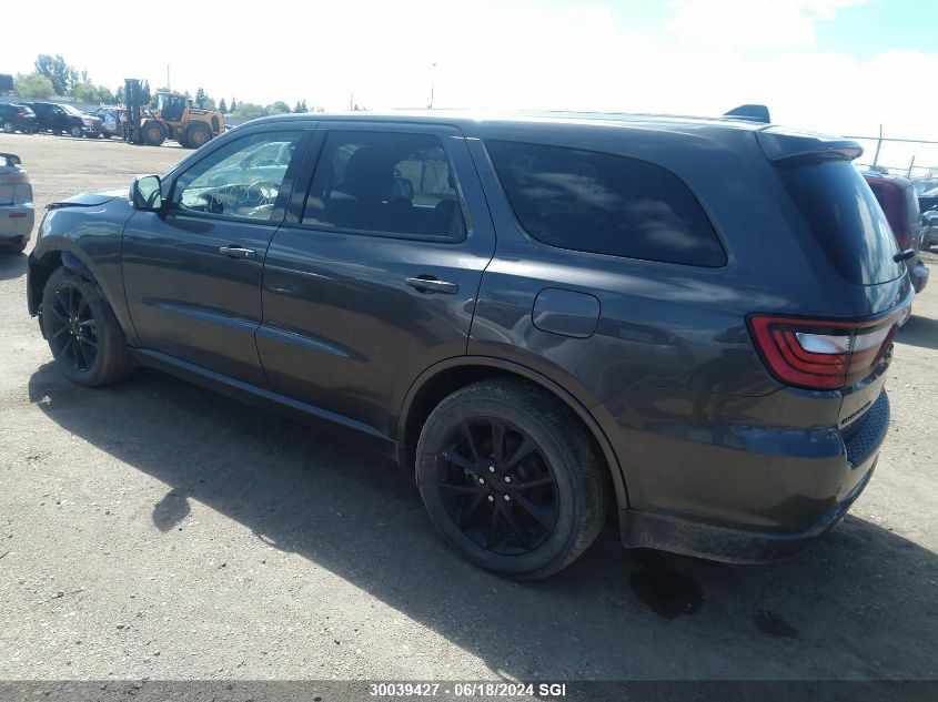 2017 Dodge Durango R/T VIN: 1C4SDJCT7HC858911 Lot: 30039427