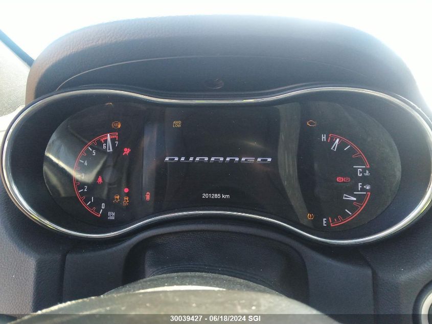 2017 Dodge Durango R/T VIN: 1C4SDJCT7HC858911 Lot: 30039427