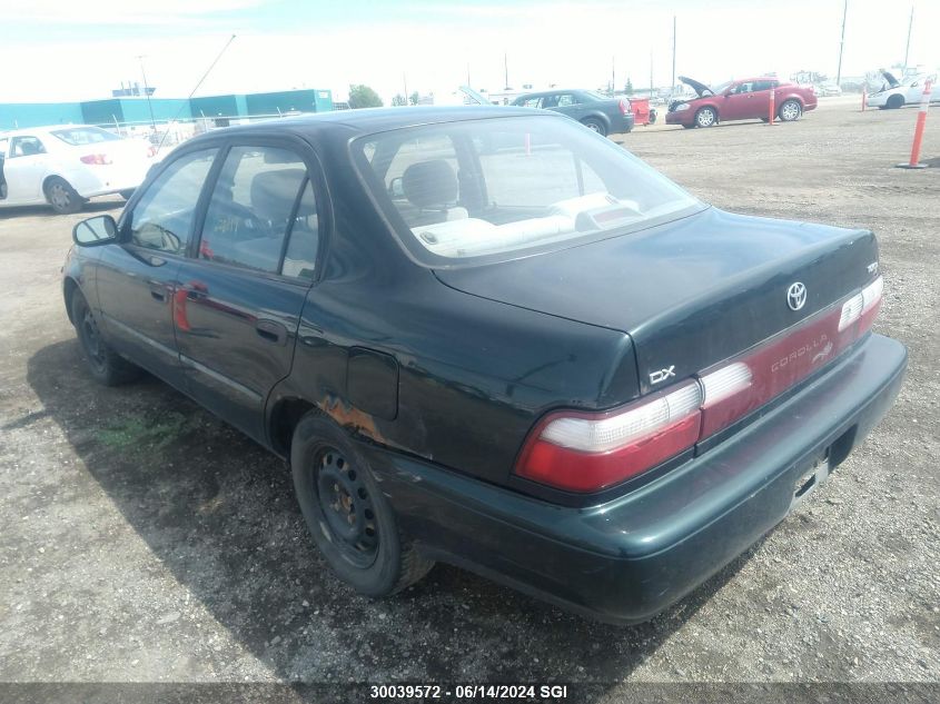 1997 Toyota Corolla Dx VIN: 2T1BA03E0VC222614 Lot: 30039572