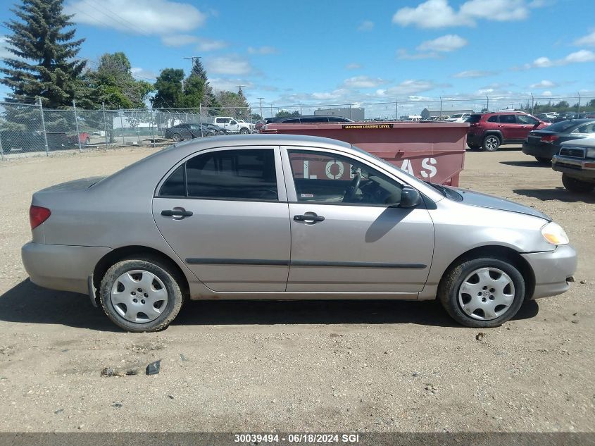 2003 Toyota Corolla Ce/Le/S VIN: 2T1BR32E43C721182 Lot: 30039494