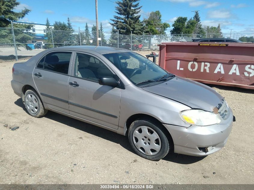 2003 Toyota Corolla Ce/Le/S VIN: 2T1BR32E43C721182 Lot: 30039494