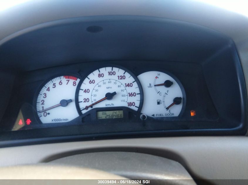 2003 Toyota Corolla Ce/Le/S VIN: 2T1BR32E43C721182 Lot: 30039494