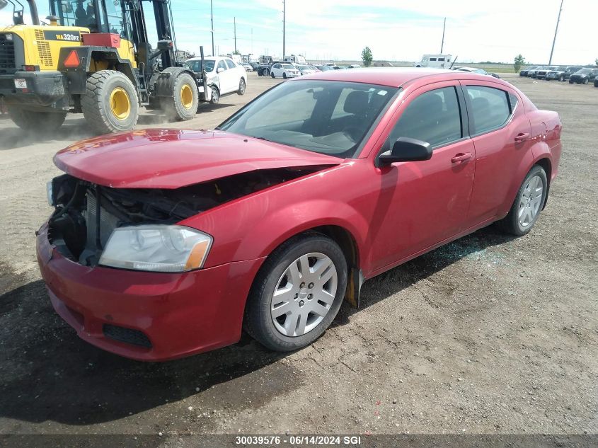 2012 Dodge Avenger Se VIN: 1C3CDZAB5CN213639 Lot: 30039576