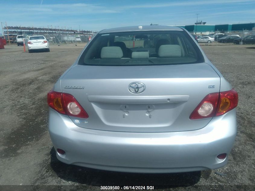 2009 Toyota Corolla S/Le/Xle VIN: 2T1BU40E59C056826 Lot: 30039580