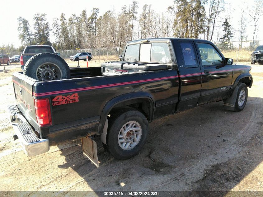 1992 Dodge Dakota VIN: 1B7GG23Y3NS540722 Lot: 30035715