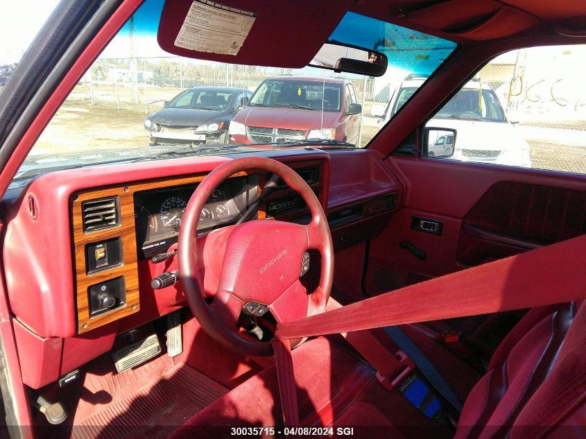 1992 Dodge Dakota VIN: 1B7GG23Y3NS540722 Lot: 30035715