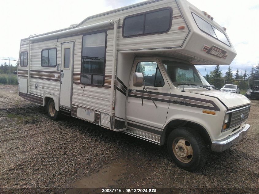 1983 Ford Econoline E350 Cutaway Van VIN: 1FDKE30L2DHB31536 Lot: 30037715