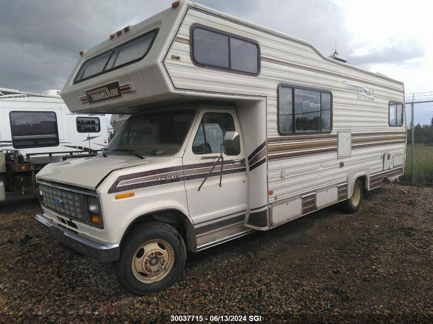 1983 Ford Econoline E350 Cutaway Van VIN: 1FDKE30L2DHB31536 Lot: 30037715