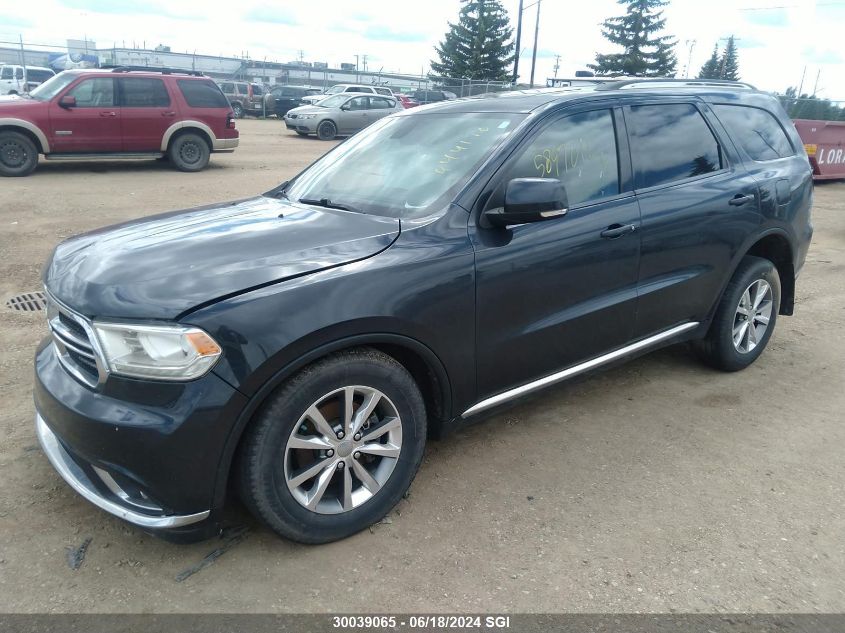 2014 Dodge Durango Limited VIN: 1C4RDJDG3EC444178 Lot: 30039065