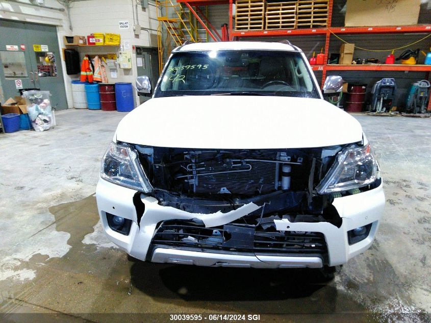 2017 Nissan Armada Platinum VIN: JN8AY2NE4H9702072 Lot: 30039595