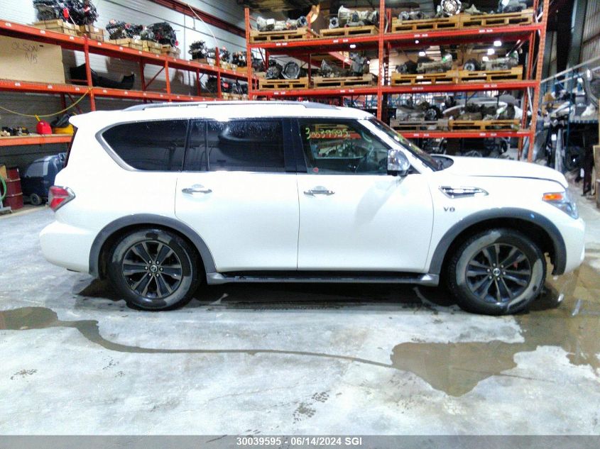 2017 Nissan Armada Platinum VIN: JN8AY2NE4H9702072 Lot: 30039595