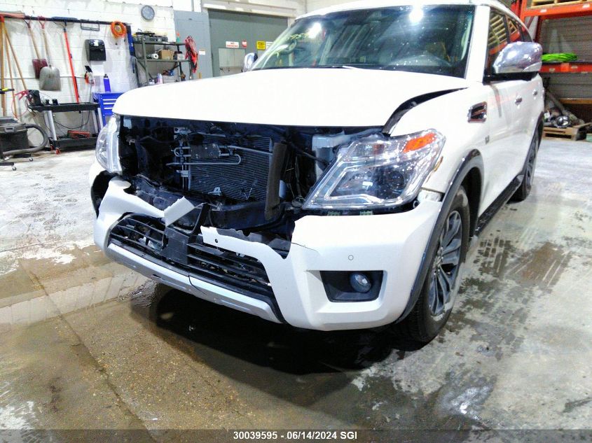 2017 Nissan Armada Platinum VIN: JN8AY2NE4H9702072 Lot: 30039595