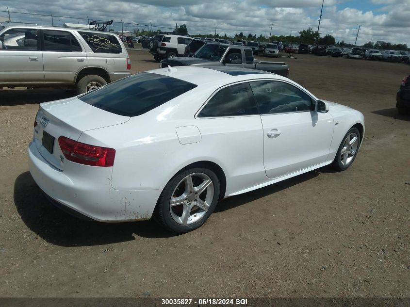 2011 Audi A5 Prestige VIN: WAU4FBFR4BA018920 Lot: 30035827