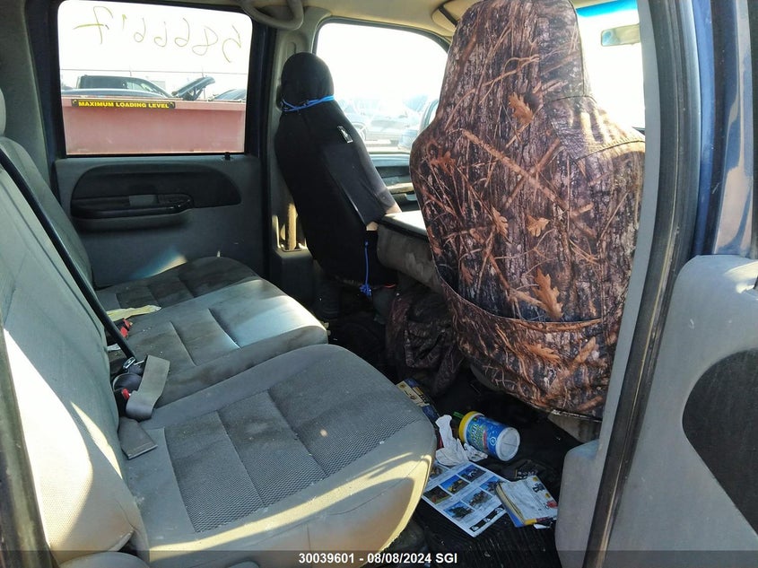 2005 Ford F250 Super Duty VIN: 1FTSW21P85EB46381 Lot: 30039601