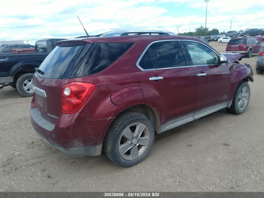 2012 Chevrolet Equinox Ltz VIN: 2GNFLGEK2C6245390 Lot: 30038886