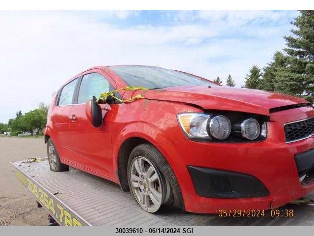 2012 Chevrolet Sonic Lt VIN: 1G1JC6EHXC4181353 Lot: 30039610