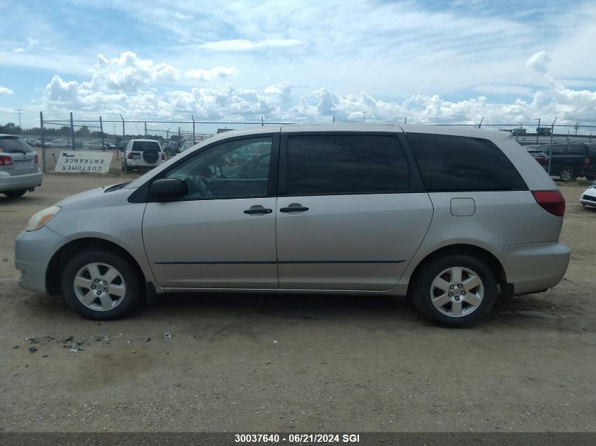 2005 Toyota Sienna Ce 7 Passenger/Ce 8 Passenger VIN: 5TDZA29C55S320108 Lot: 30037640