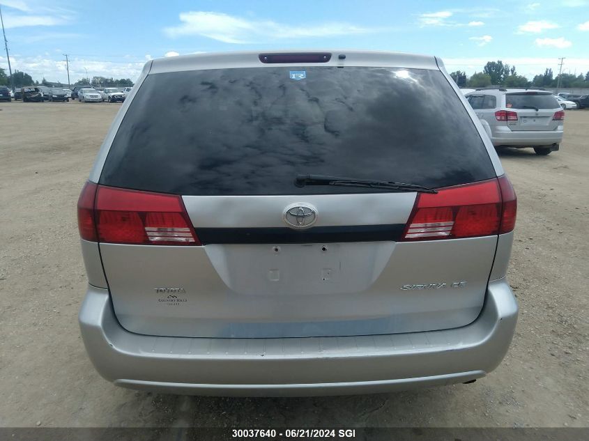 2005 Toyota Sienna Ce 7 Passenger/Ce 8 Passenger VIN: 5TDZA29C55S320108 Lot: 30037640