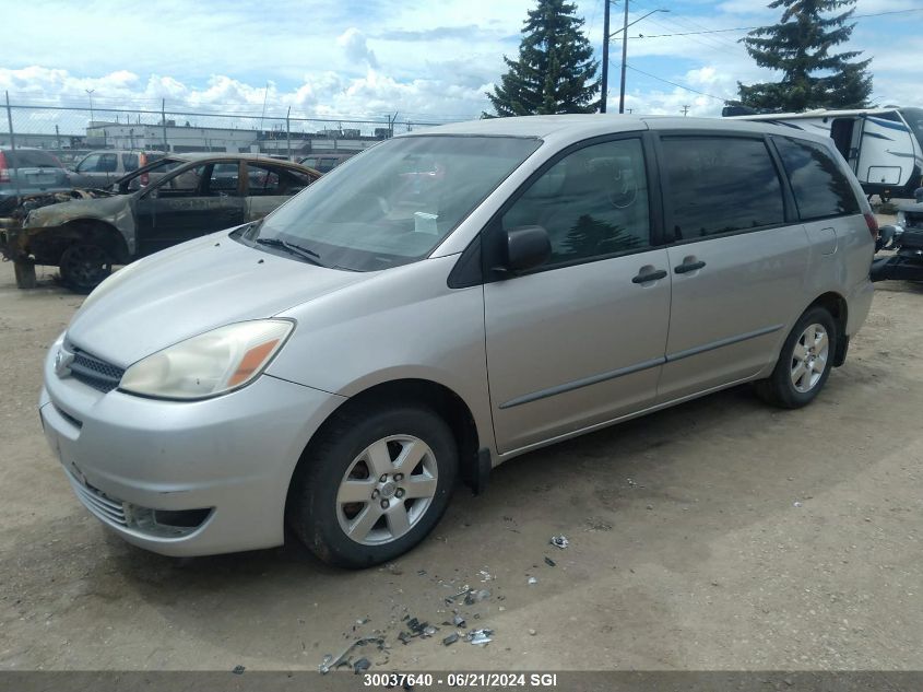 2005 Toyota Sienna Ce 7 Passenger/Ce 8 Passenger VIN: 5TDZA29C55S320108 Lot: 30037640