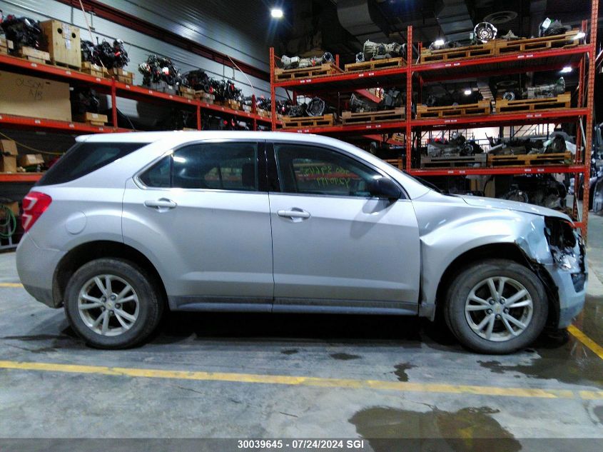 2017 Chevrolet Equinox Ls VIN: 2GNFLEEK3H6278023 Lot: 30039645