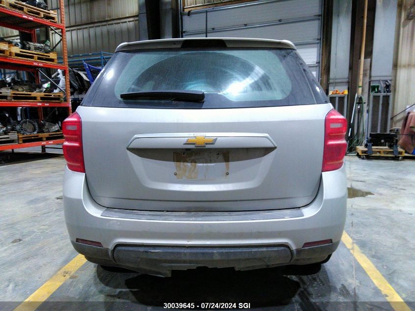 2017 Chevrolet Equinox Ls VIN: 2GNFLEEK3H6278023 Lot: 30039645