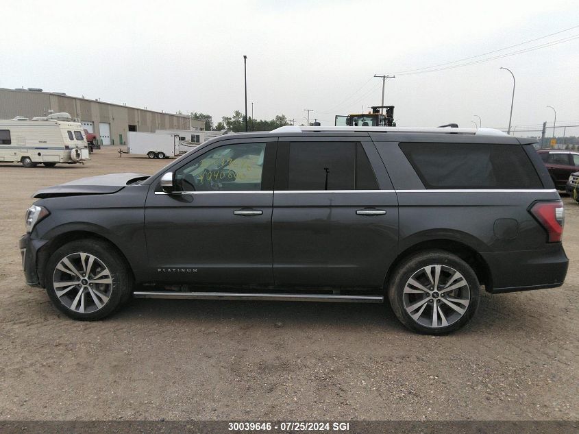2021 Ford Expedition Max Platinum VIN: 1FMJK1MT4MEA06722 Lot: 30039646