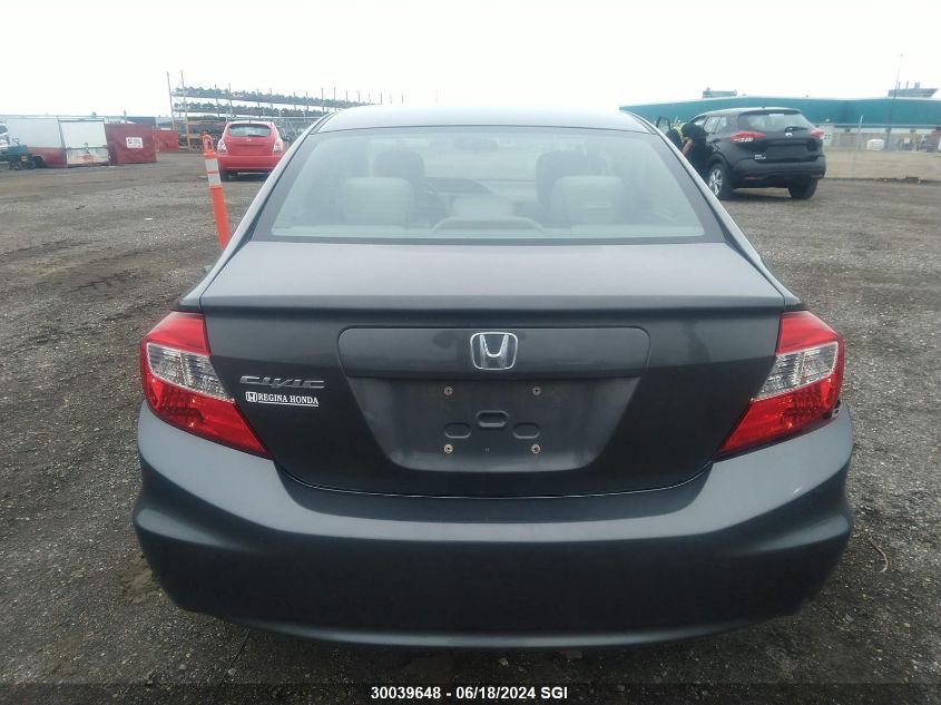 2012 Honda Civic Lx VIN: 2HGFB2F47CH045531 Lot: 30039648