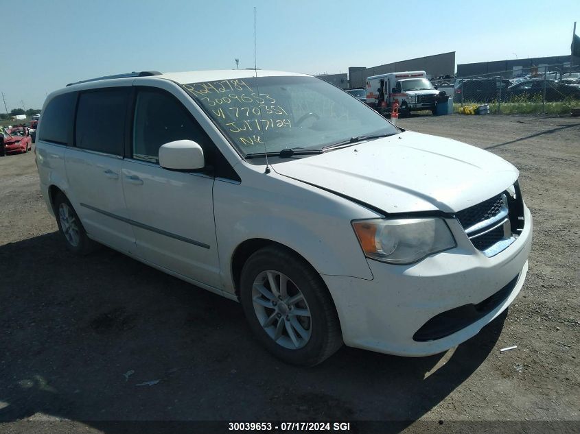 2013 Dodge Grand Caravan Crew VIN: 2C4RDGDG9DR770351 Lot: 30039653