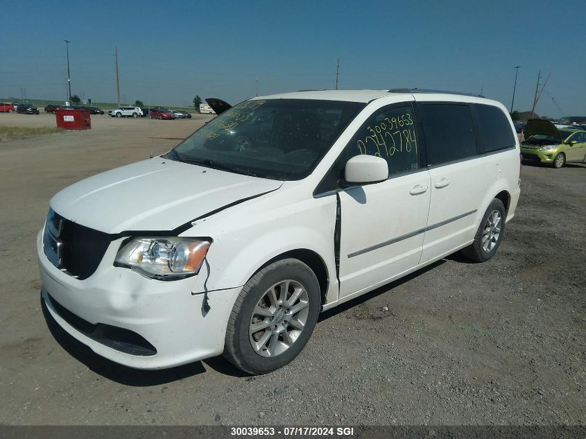 2013 Dodge Grand Caravan Crew VIN: 2C4RDGDG9DR770351 Lot: 30039653