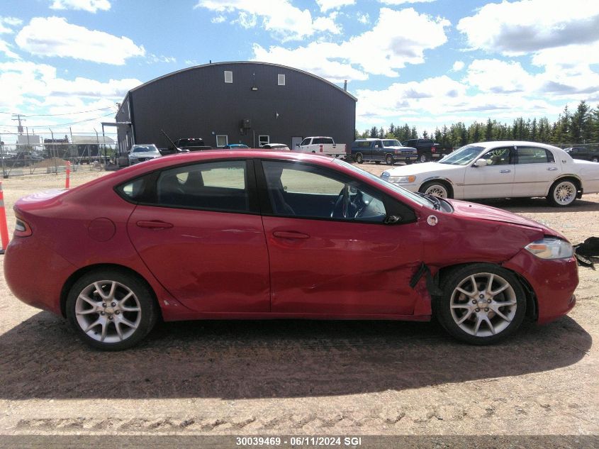 2013 Dodge Dart Sxt VIN: 1C3CDFBA4DD191824 Lot: 30039469