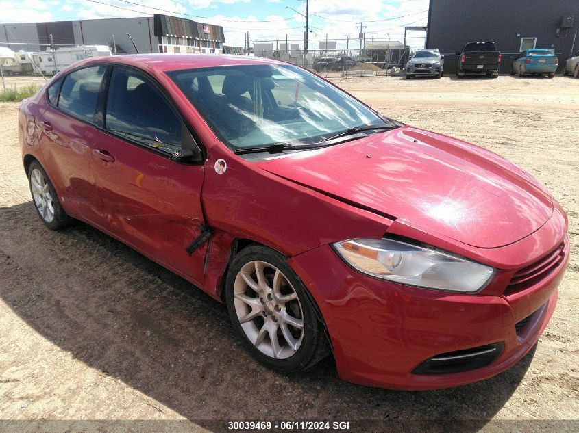 2013 Dodge Dart Sxt VIN: 1C3CDFBA4DD191824 Lot: 30039469