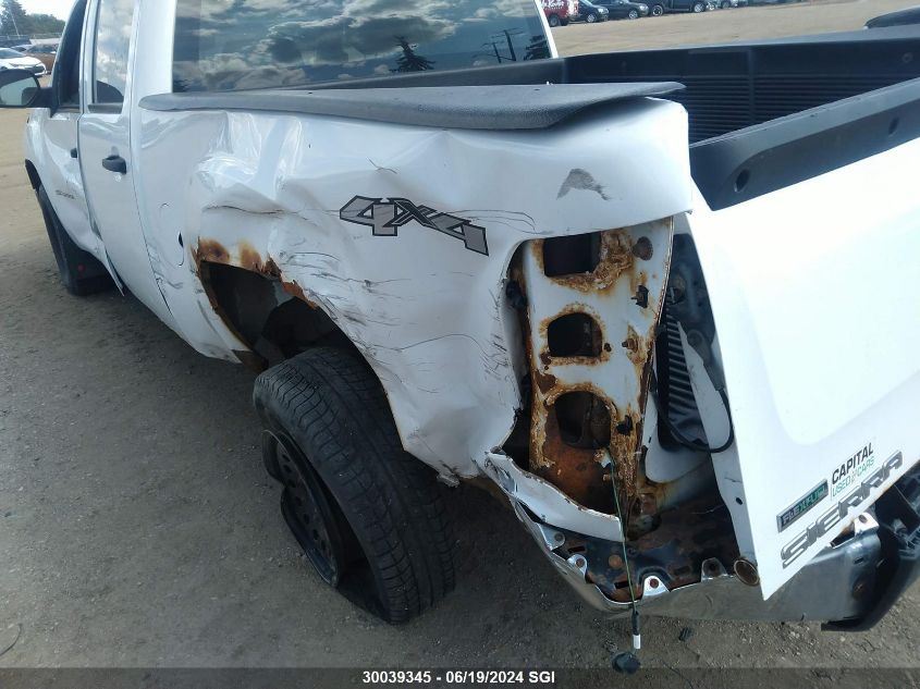 2011 GMC Sierra K1500 VIN: 3GTP2TEA1BG144991 Lot: 30039345