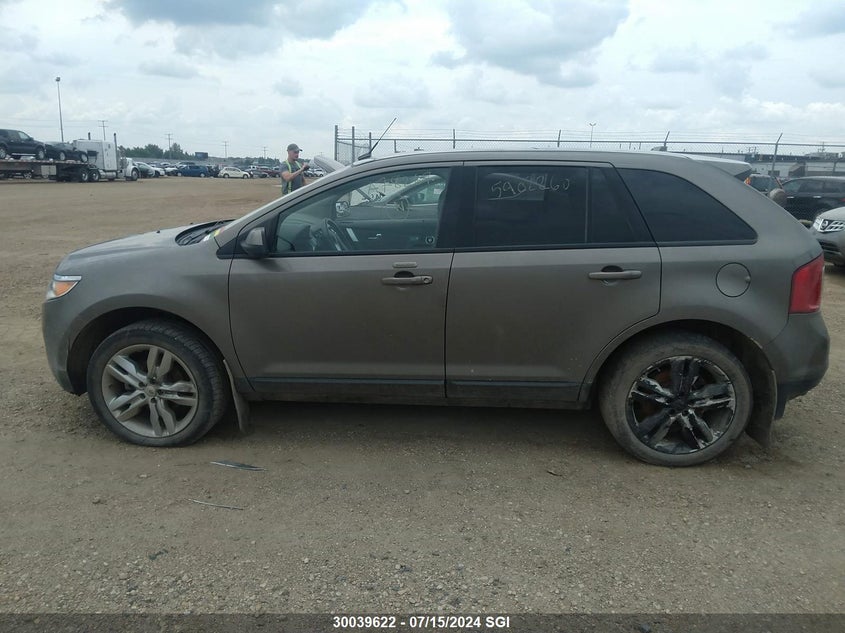 2013 Ford Edge Sel VIN: 2FMDK4JC5DBA78267 Lot: 30039622