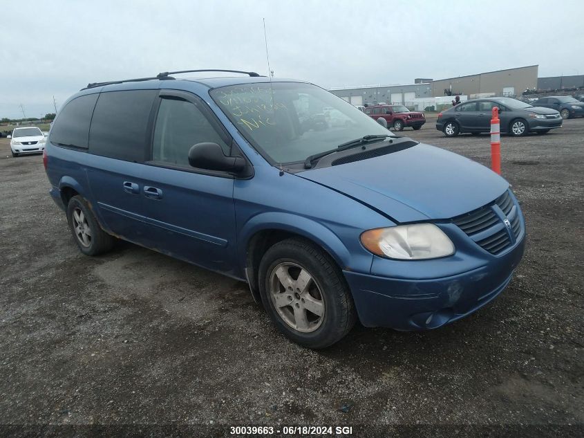 2007 Dodge Grand Caravan Sxt VIN: 2D4GP44L27R110217 Lot: 30039663