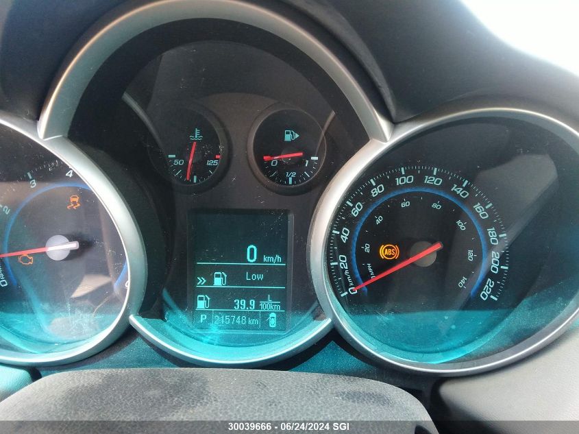 2012 Chevrolet Cruze Eco VIN: 1G1PJ5SC0C7351026 Lot: 30039666