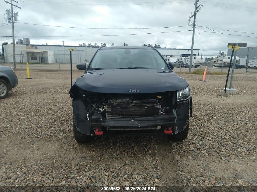 2021 Jeep Compass Trailhawk VIN: 3C4NJDDB9MT602555 Lot: 30039683