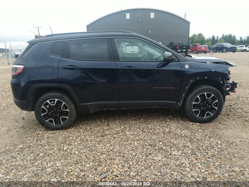 2021 Jeep Compass Trailhawk VIN: 3C4NJDDB9MT602555 Lot: 30039683