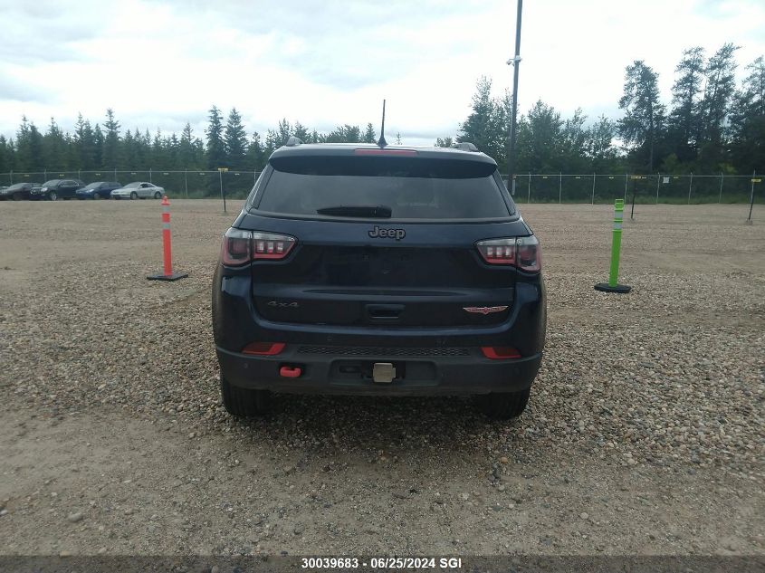 2021 Jeep Compass Trailhawk VIN: 3C4NJDDB9MT602555 Lot: 30039683