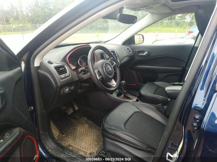 2021 Jeep Compass Trailhawk VIN: 3C4NJDDB9MT602555 Lot: 30039683