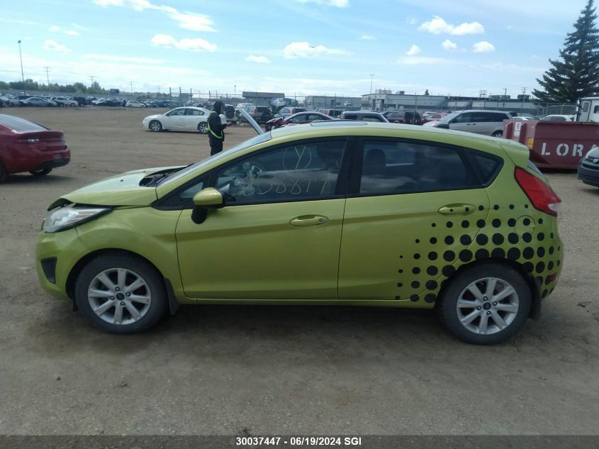 2012 Ford Fiesta Se VIN: 3FADP4EJ5CM214186 Lot: 30037447