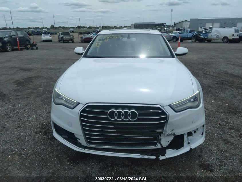 2016 Audi A6 Premium VIN: WAUFFAFC0GN082564 Lot: 30039722