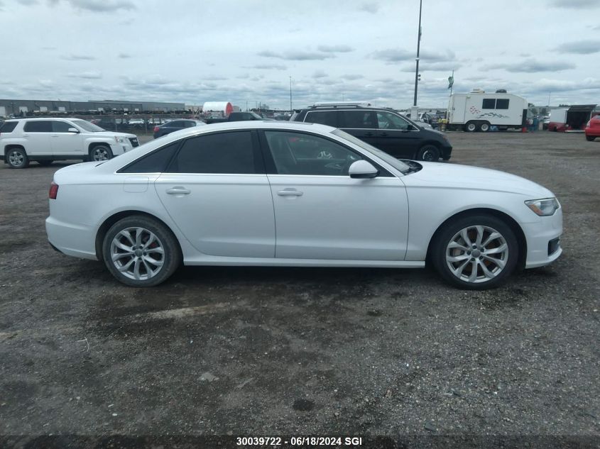 2016 Audi A6 Premium VIN: WAUFFAFC0GN082564 Lot: 30039722