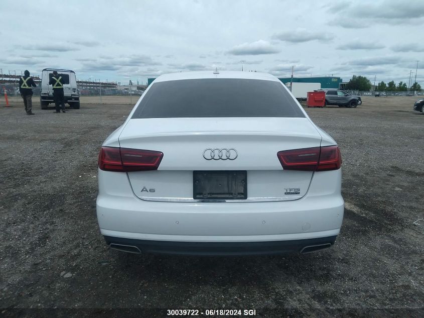 2016 Audi A6 Premium VIN: WAUFFAFC0GN082564 Lot: 30039722