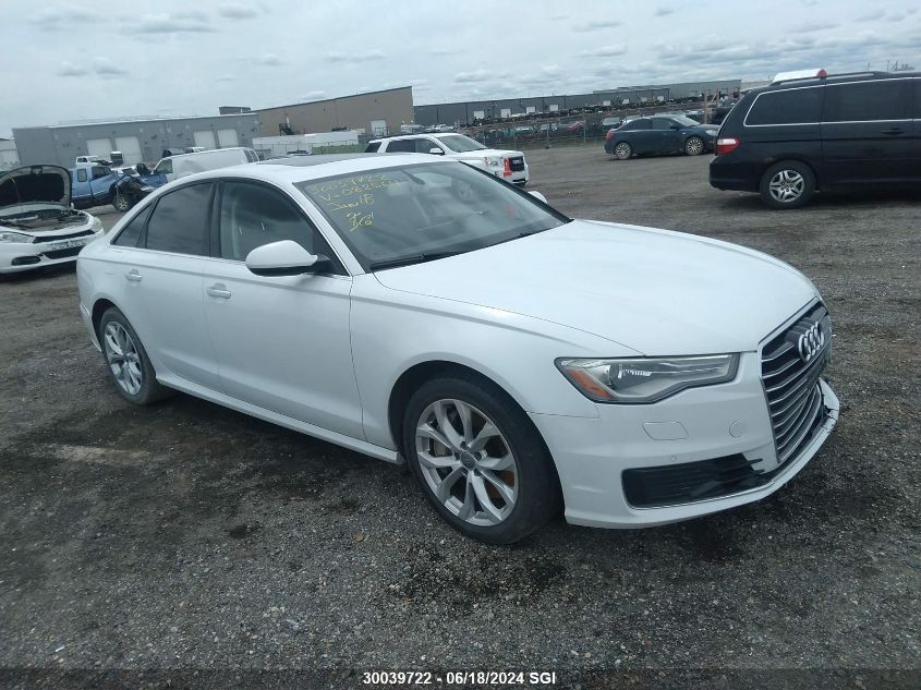 2016 Audi A6 Premium VIN: WAUFFAFC0GN082564 Lot: 30039722